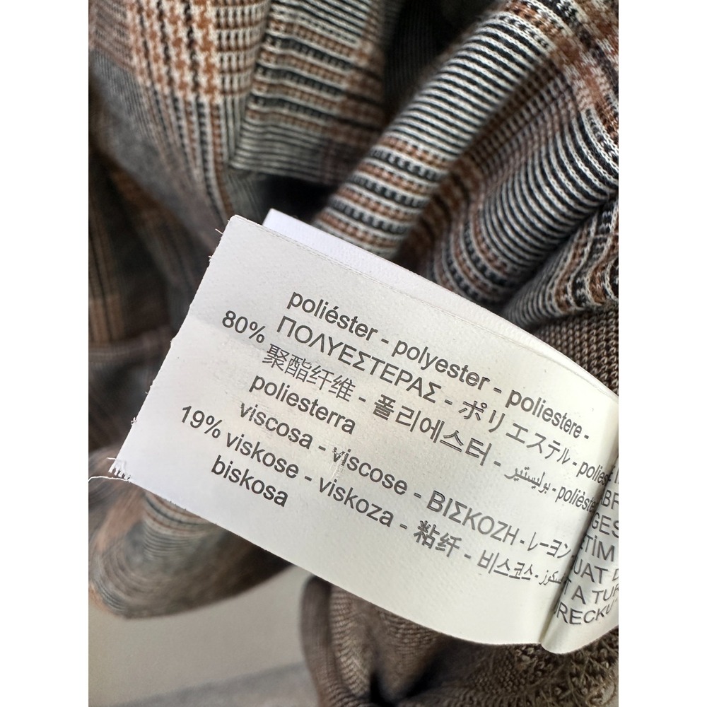 NWT Zara Kids Plaid Drop Waist Sleeveless Dress Girls 13 / 14 School Preppy - Picture 9 of 14
